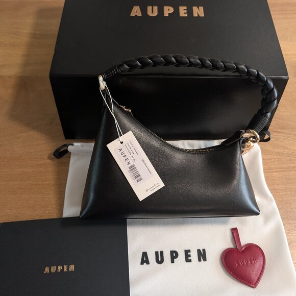 Aupen Handbags - AUPEN NIRVANA NOIR HANDBAG